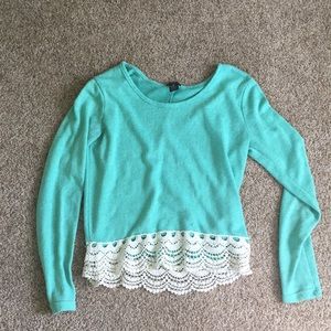 Cropped sweater